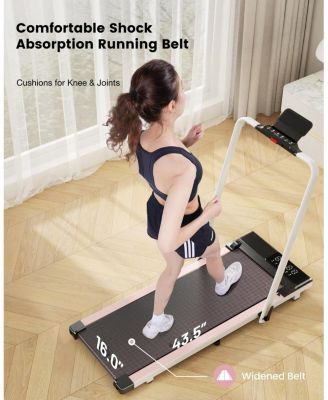 Superun 3 in 1 Walking Pad Treadmill, 300 Weight Capacity Foldable Treadmill, 3.0HP Low Noise Under Desk Treadmills for Home Office with Remote & APP