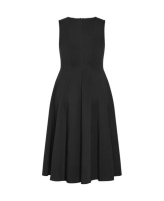 Plus Size Mary Skater Midi Dress