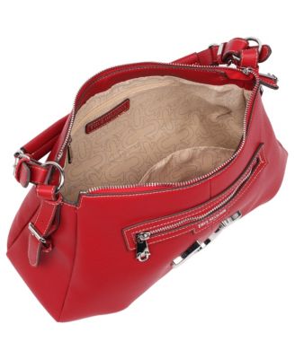 Zip Chain Soft Satchel
