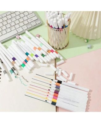 36pcs Acrylic Marker Pen, Pen To Graffiti Art Of Diy Pens, Colorful Pen Sets, Waterproof, Exquisite Gift To The Student,School Supplies