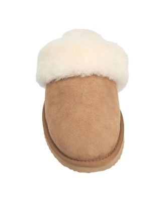 Women's Fur Band Open Slipper