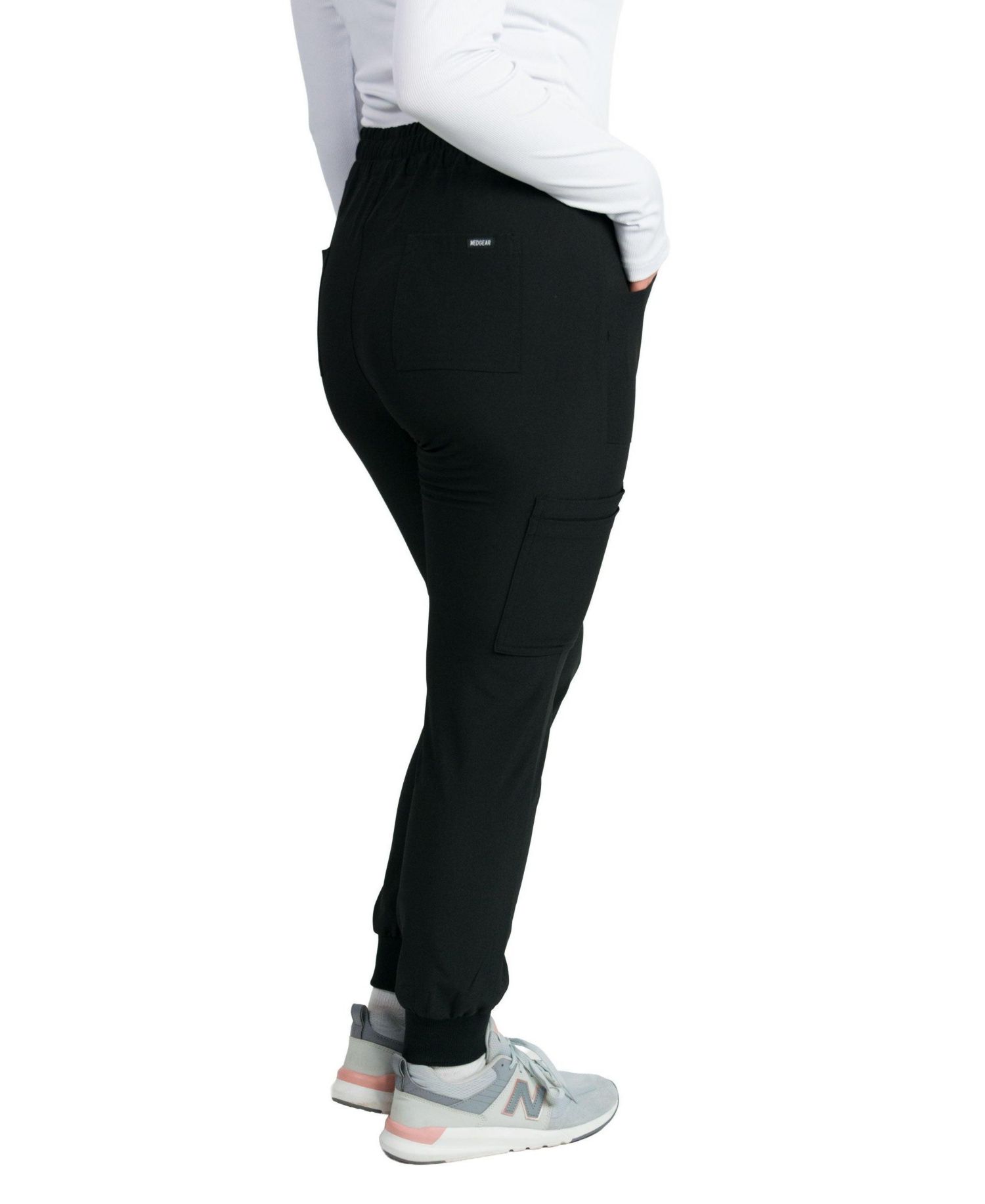 Women's 4-Way Stretch Jogger Scrubs Pant with 8 Pockets