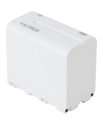 L-Series NP-F970 48.84Wh 7.4V 6600mAh Lithium-Ion Battery, White