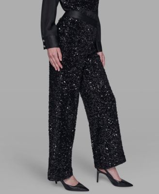 Women's Sequin Detail Pants