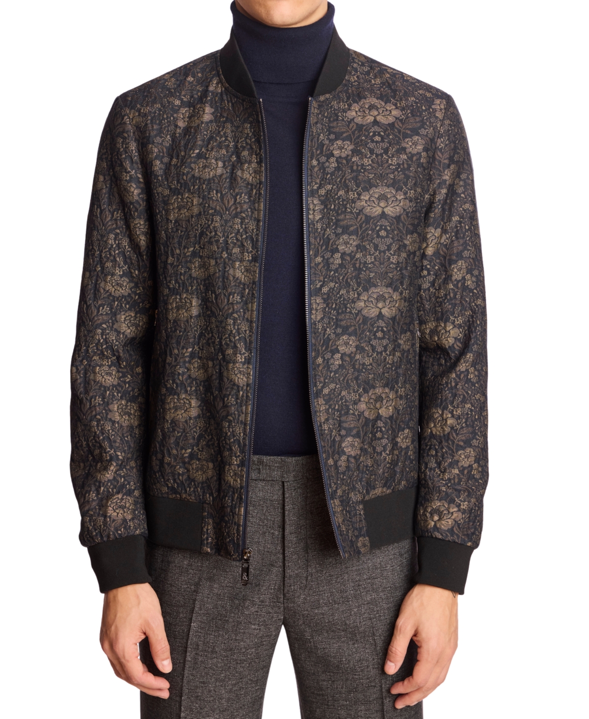 Paisley & Gray Men's Hyde Patterned Bomber Jacket