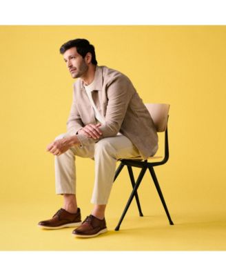 Collection Men's Brantin Plain Toe Dress Casual Shoes