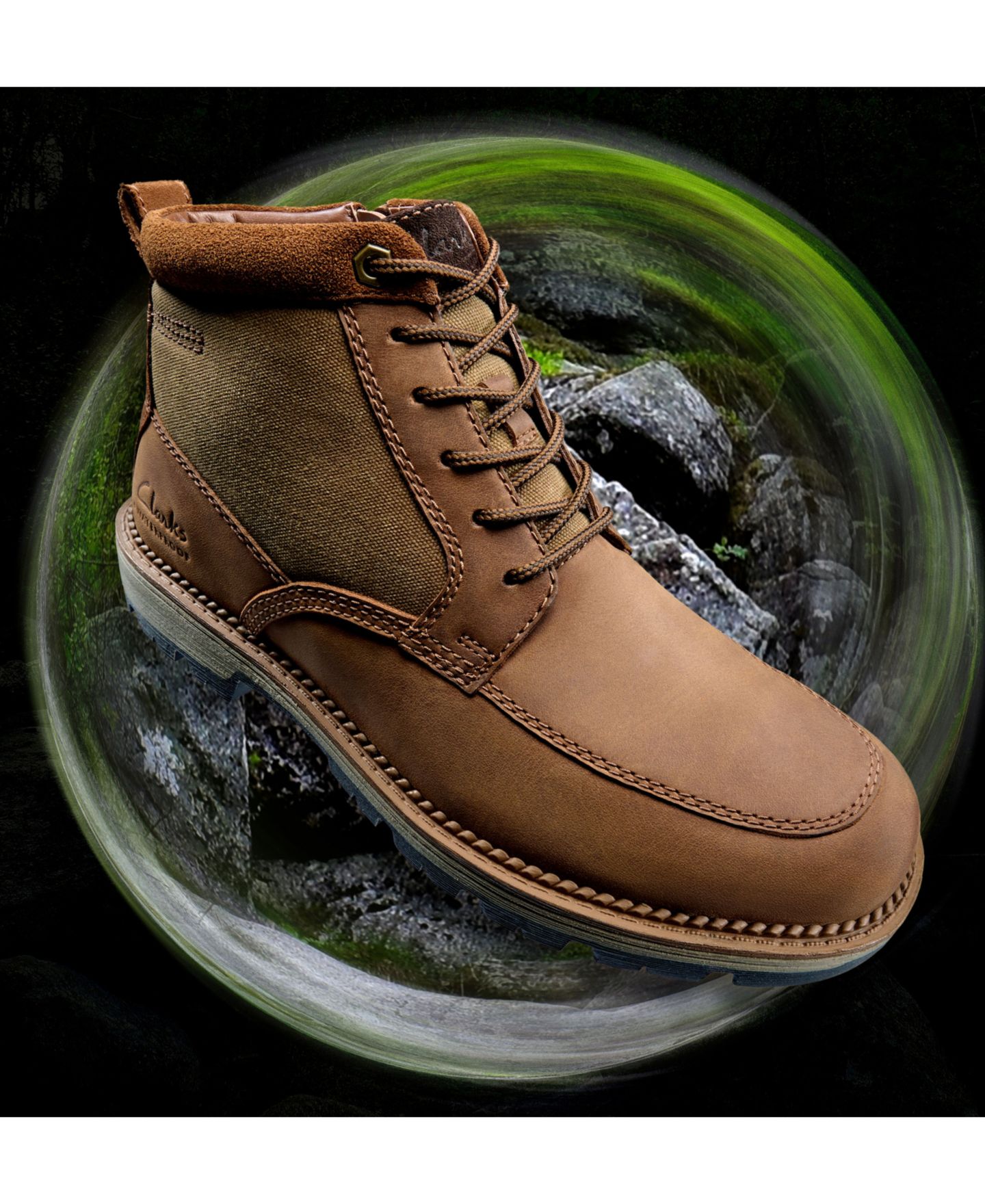 Мужские ботинки Clarks Collection Maple Walk Rise — фото 9
