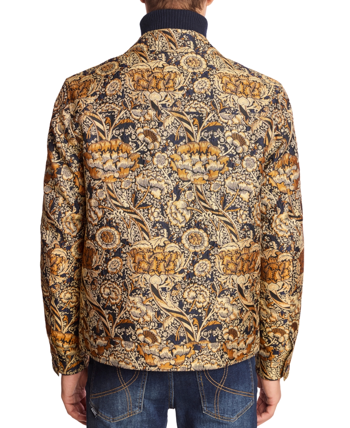 Paisley & Gray Men's Milo Patterned Bomber Jacket In Multi