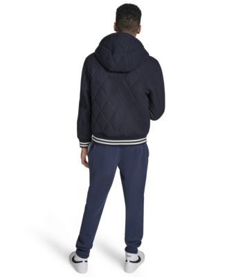 Men's Wool Blend Quilted Jacket