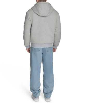 Men's Reversible Hooded Bomber Jacket