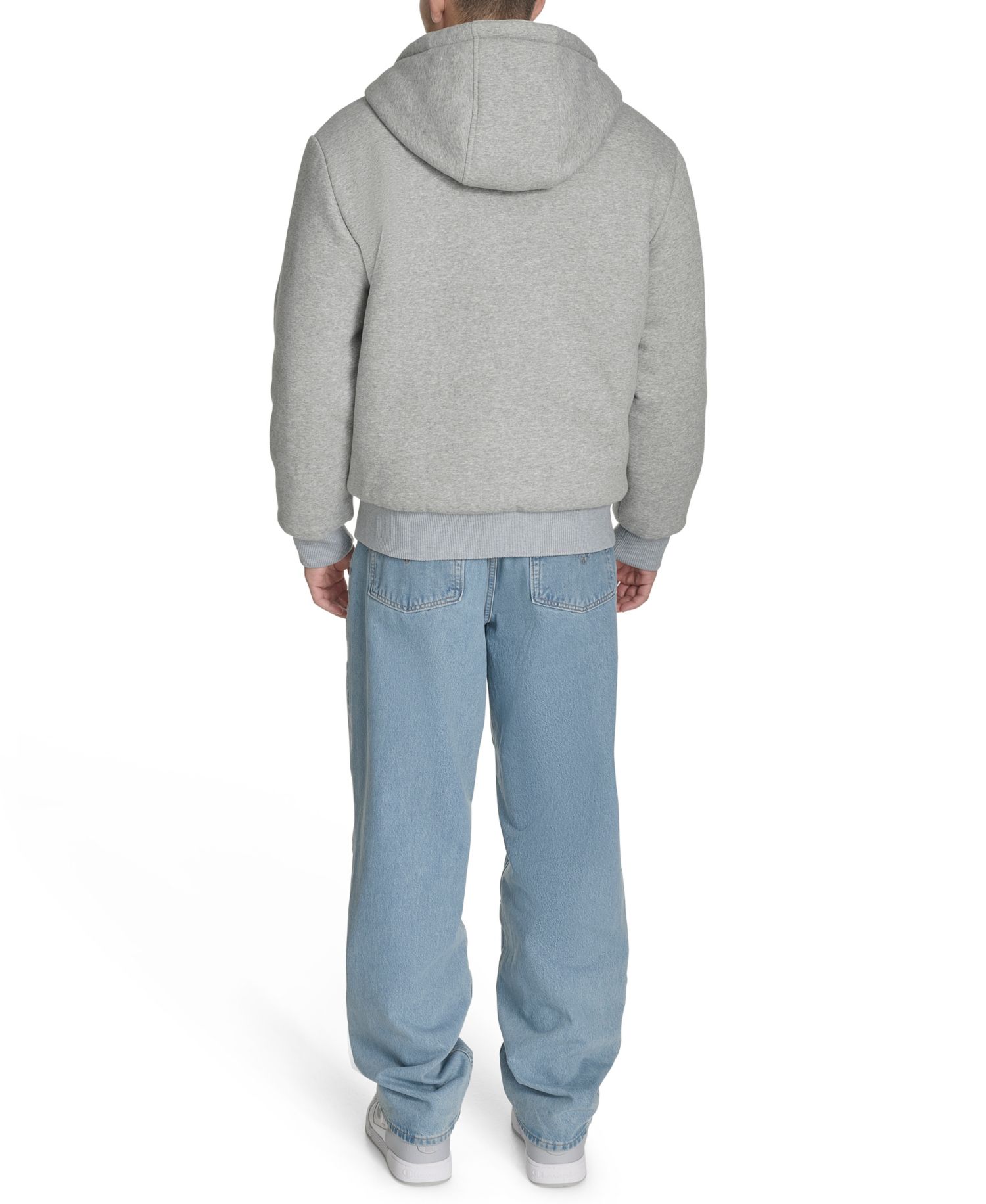 Men's Reversible Hooded Bomber Jacket