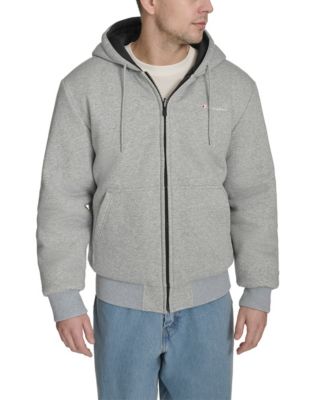 Men's Reversible Hooded Bomber Jacket