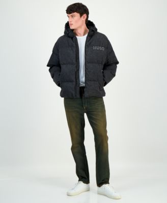 Men's Bowan Zip-Front Hooded Jacket