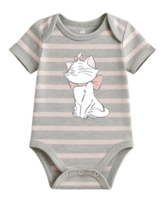 Baby Girls' Marie the Cat Ribbed Velour Cardigan, Pants, Bodysuit and Hat, 3-Piece Set