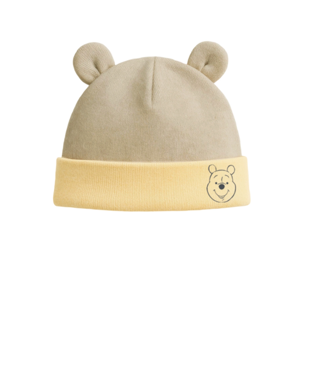 Disney Baby Boys Or Baby Girls 2-piece Pooh Sleep N Play Hat And Coverall Set In Neutral