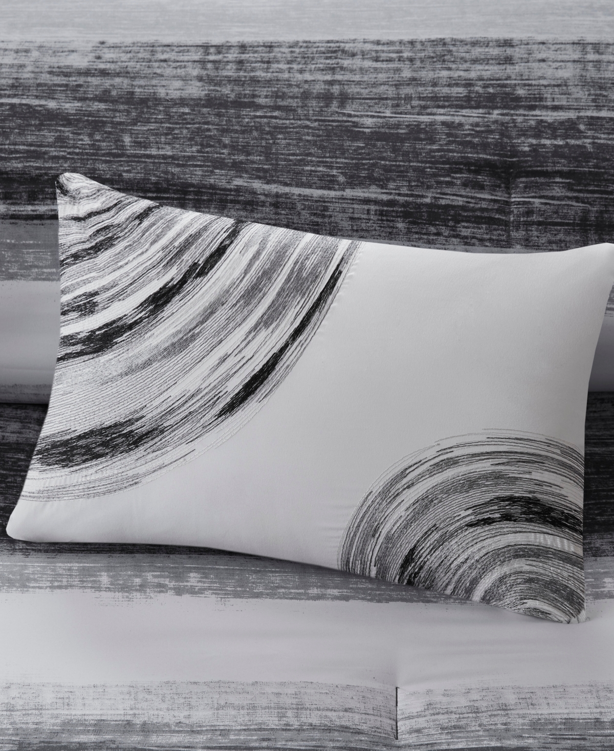 Madison Park Essentials Saben 9-pc.comforter Set, California King In Black