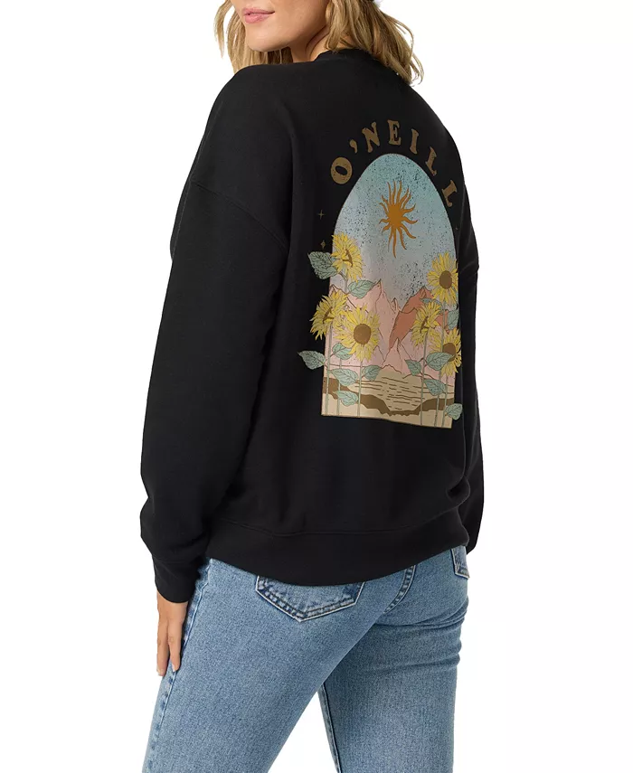 Juniors' Scenic Dreamz Crewneck Sweatshirt - thumbnail 2