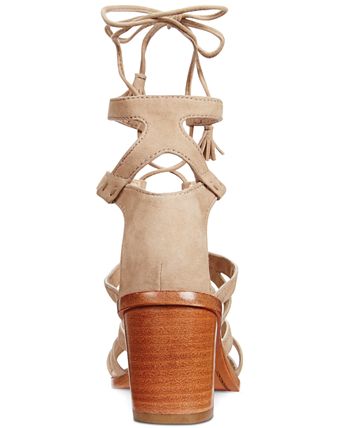 Frye Women s Brielle Gladiator Lace Up Sandals Macy s