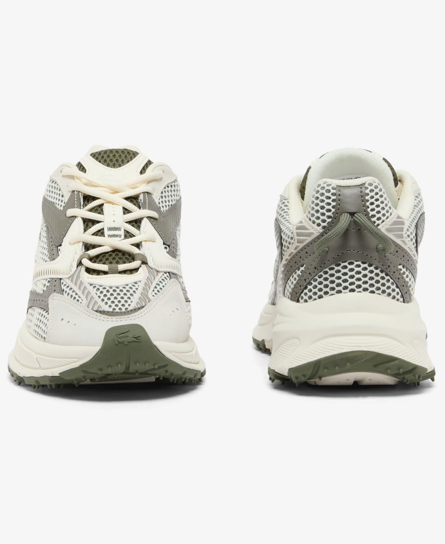 Мужские кроссовки Lacoste L003 Neo Shot Round-Toe, цвет: Молочный белый — фото 3