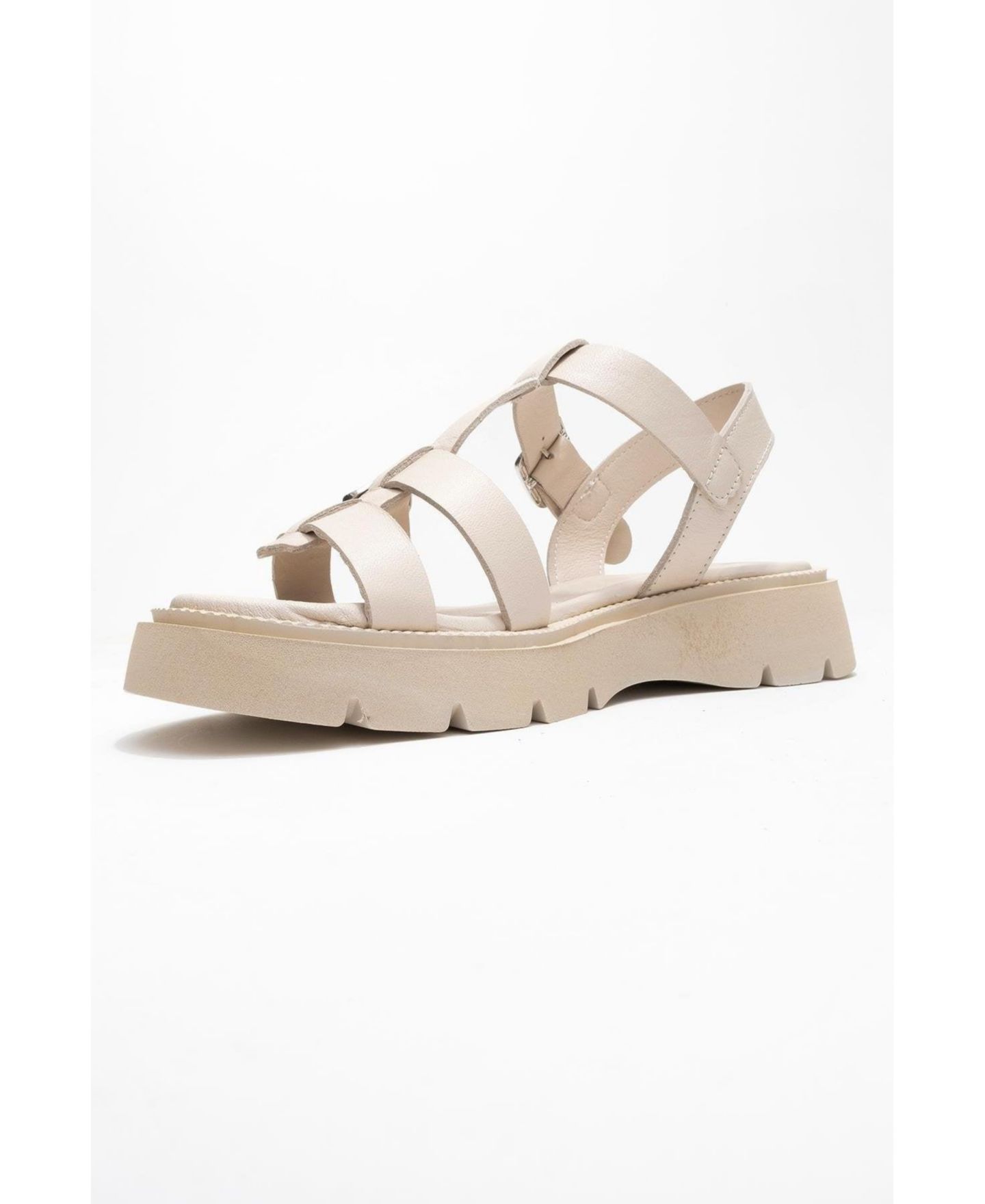 Женские сандалии Forever & Always Shoes Melvin Leather (Women), цвет: Бежевый кожаный — фото 4