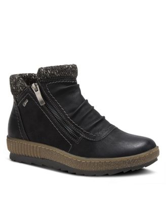 Cleora Women's Pull-On Bootie with Water-Resistant Finish