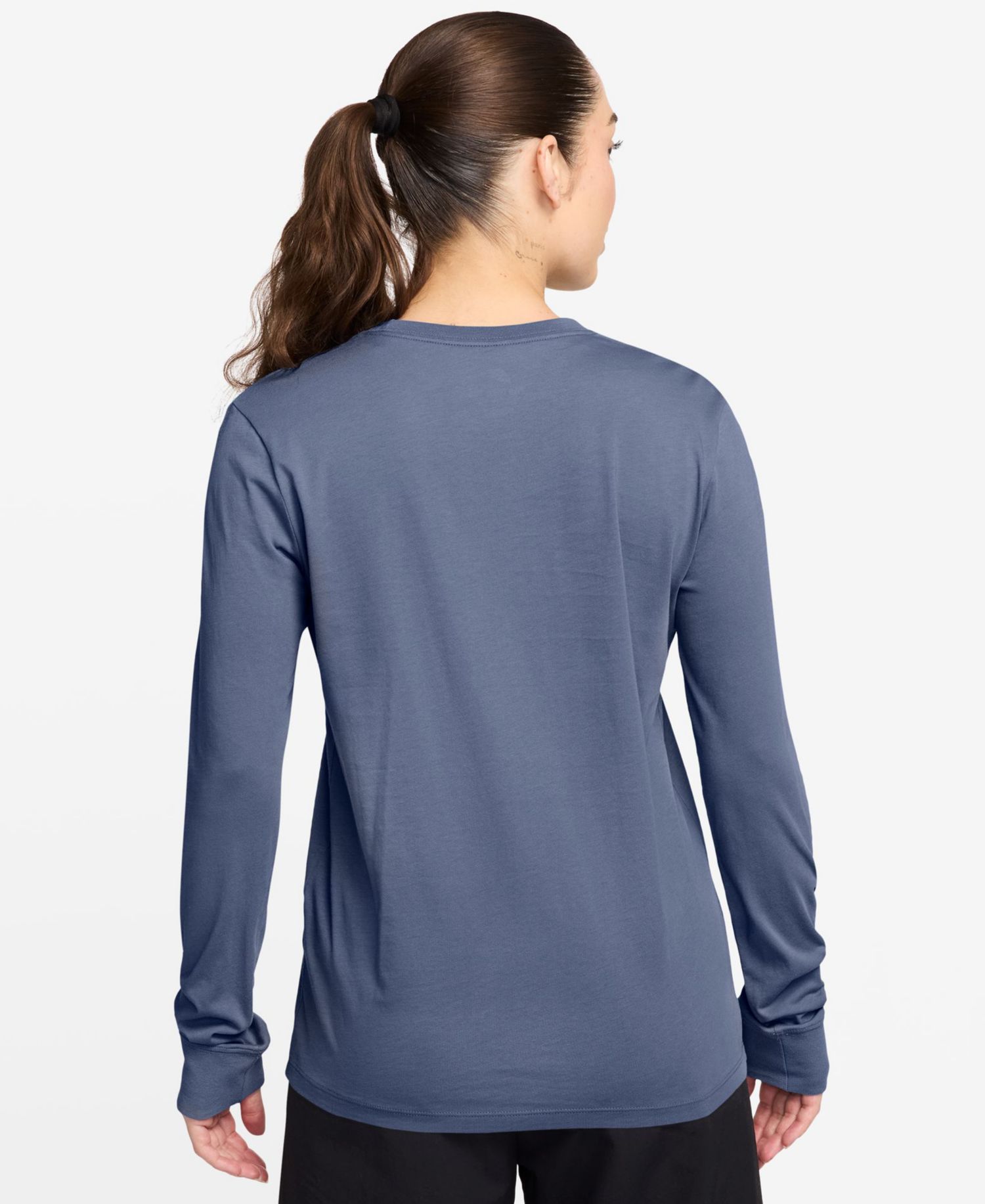 Plus Size Sportswear Club Long-Sleeve T-Shirt