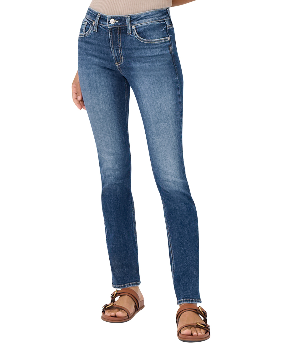 Silver Jeans Co. Women's Most Wanted Mid-Rise