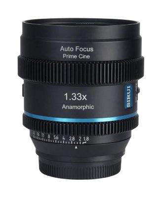Sirui 20mm T1.8 1.33X S35 AF Anamorphic Lens (E mount, Blue Flare)