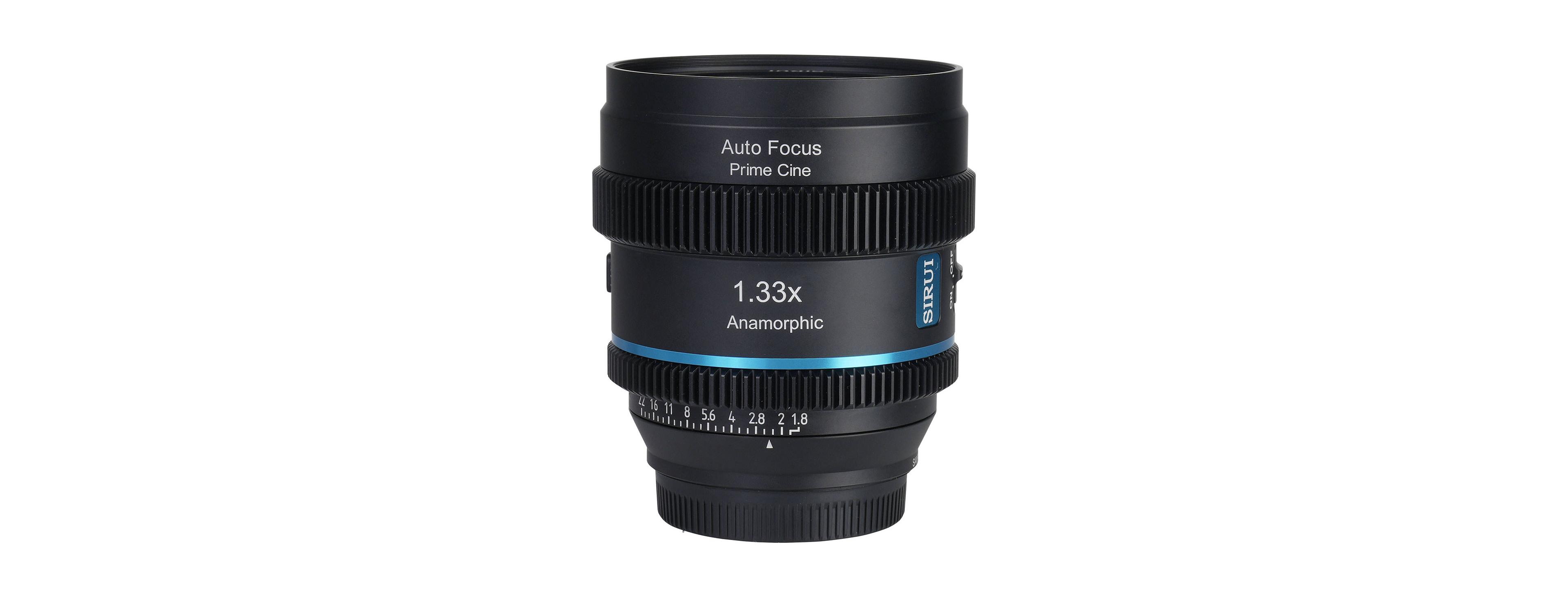 Sirui Sirui 20mm T1.8 1.33X S35 Af Anamorphic Lens (E mount, Blue Flare)