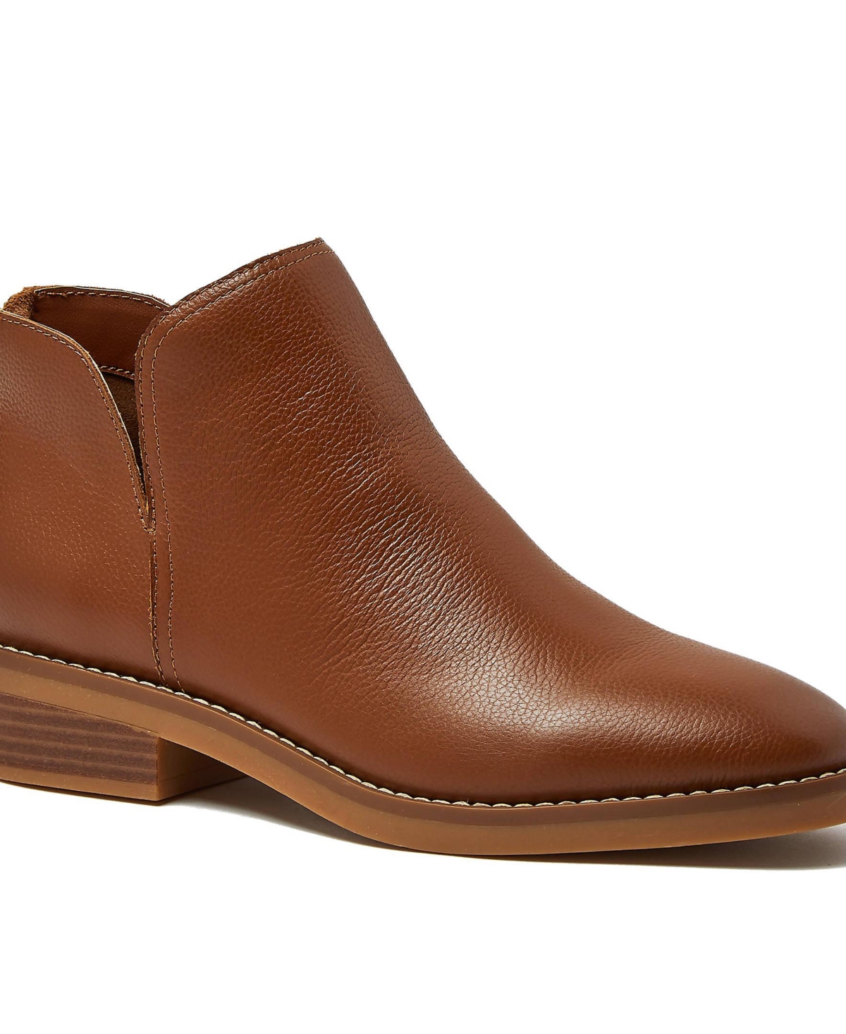 Lands' End Women's Essential Zip Up Ankle Booties