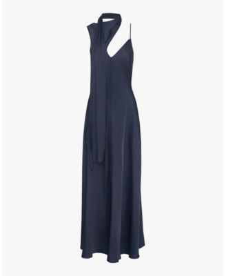 Women's Wrap Neck Slip Dress
