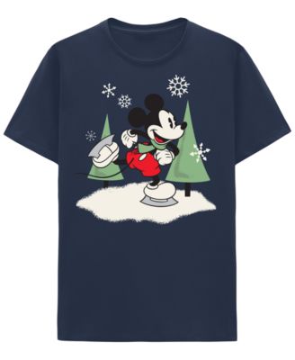 Hybrid Apparel - Men's Mickey Skates Pull-On Crewneck T-Shirt