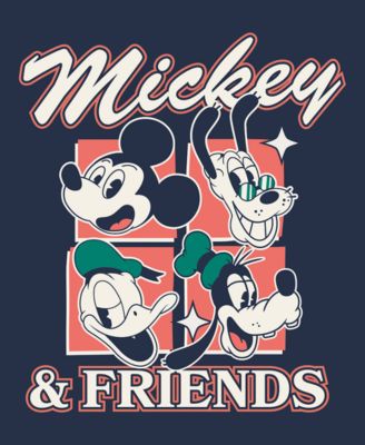 Men's Mickey and Friends Crewneck T-Shirt