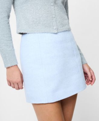 Women's Textured Mini Skirt