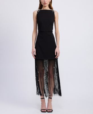 En Saison - Women's Leah Fringe Detail Dress