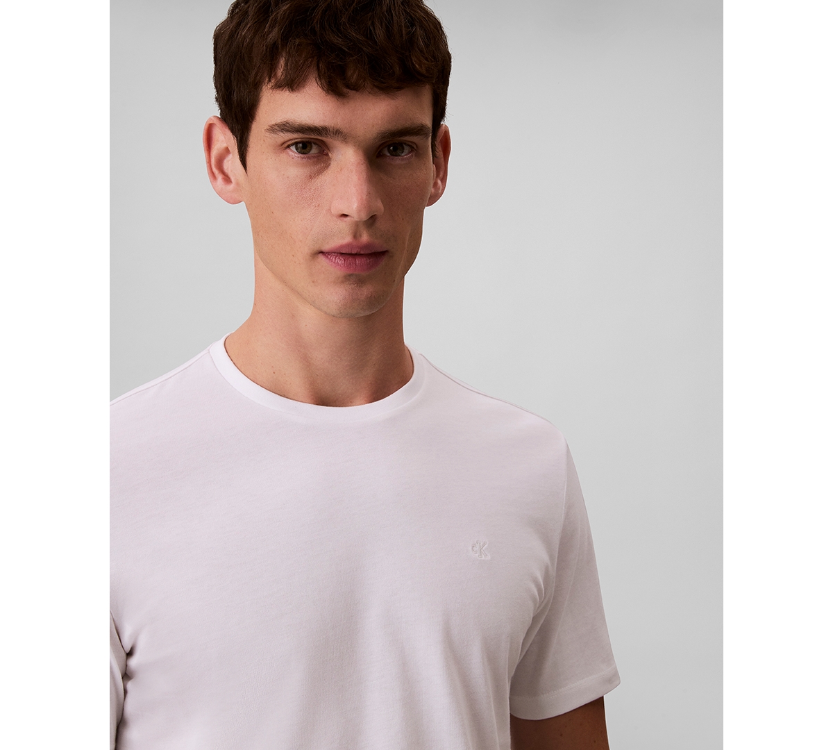 Calvin Klein Men's Solid Crewneck T-Shirt