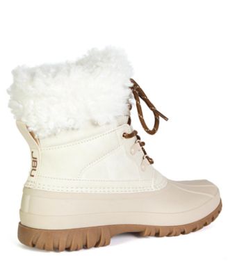 Women's Camden Lace Up Faux Fur Cold Weather Boots