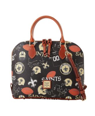 New Orleans Saints Game Day Zip Satchel
