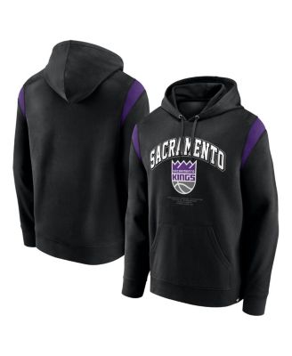 Fanatics - Men's Black Sacramento Kings Scorer Pullover Hoodie