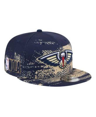 New Era - Men's Navy New Orleans Pelicans Tip-Off 9FIFTY Snapback Hat