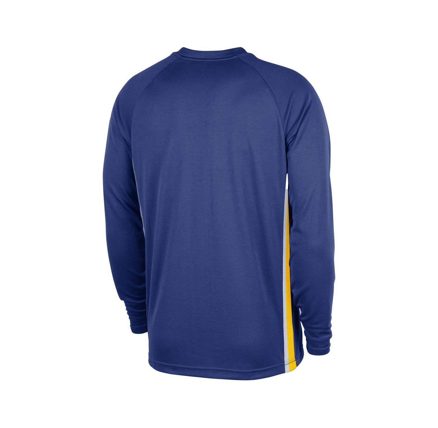 Men's Royal Golden State Warriors 2025/26 Authentic Pre-Game Legend Dri-FIT Long Sleeve Shooting Shirt