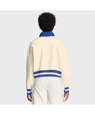 Women's Tan Florida Gators Legacy Half-Zip Sweatshirt