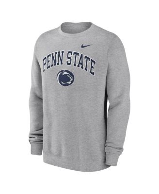 Men's Gray Penn State Nittany Lions Arch Pullover Sweatshirt