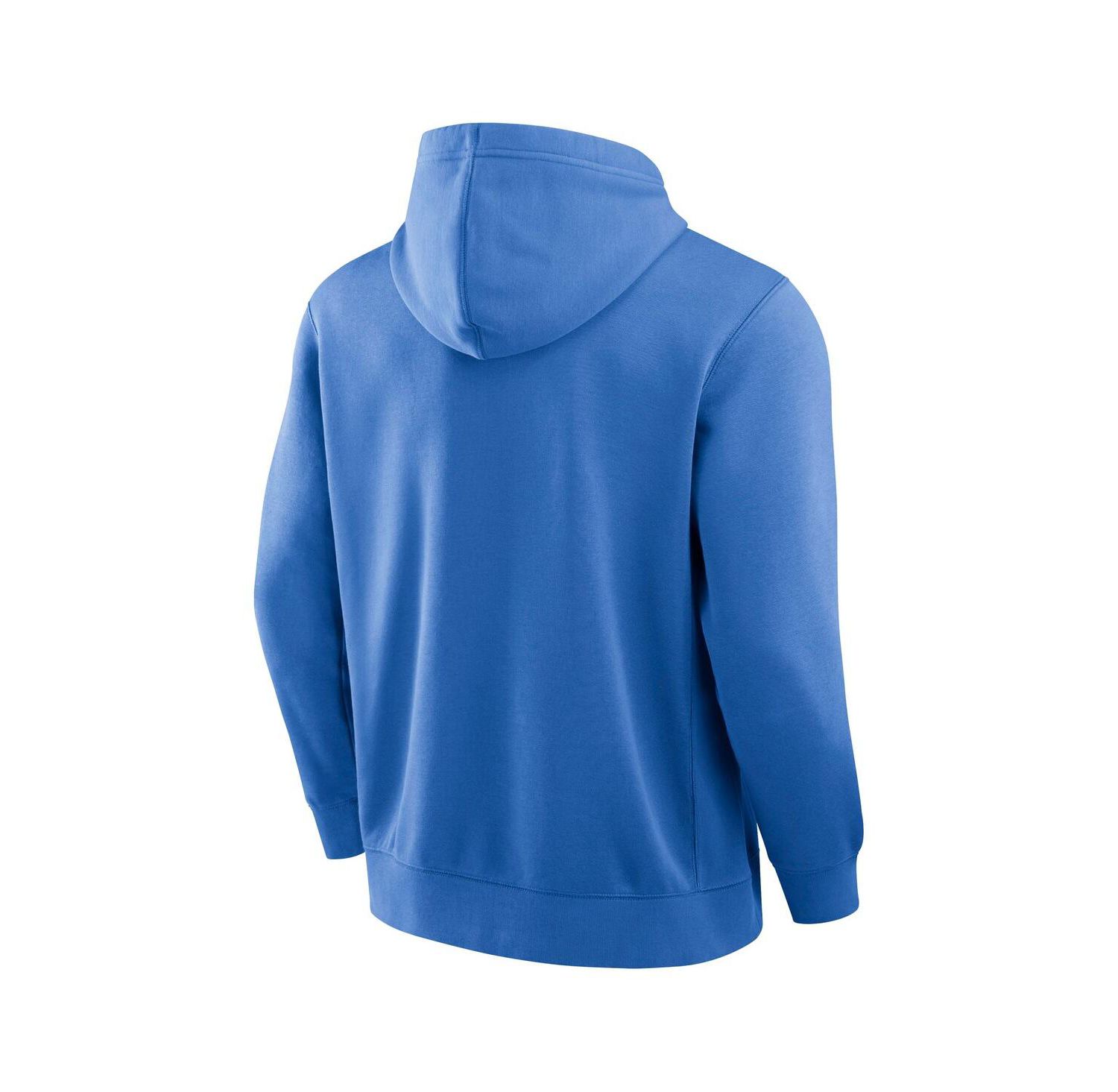 Men's Blue Detroit Lions New Horizons Heritage Pullover Hoodie