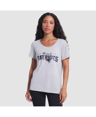 Nike - Women's Silver New England Patriots 2025 Rivalries Collection Slub Dri-FIT T-Shirt