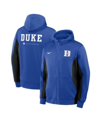Nike - Men's Royal/Black Duke Blue Devils Dri-FIT Game Full-Zip Hoodie Jacket