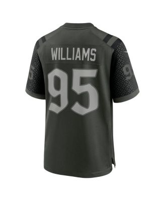 Men's Quinnen Williams Gotham Green New York Jets 2025 Rivalries Collection Game Jersey