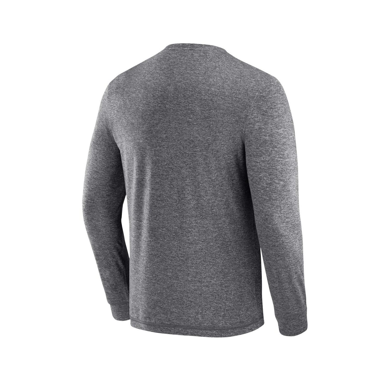 Men's Black Las Vegas Raiders Four Down Long Sleeve T-Shirt