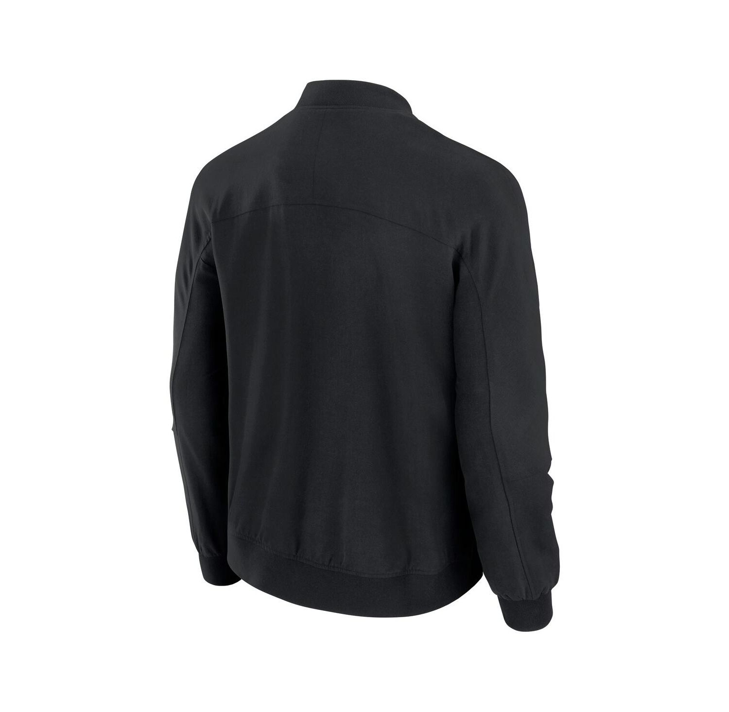 Men's Black Ohio State Buckeyes Lightweight Cover-4 Tri-Blend Full-Zip Jacket