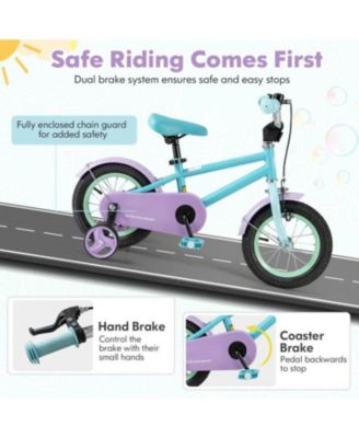 12 Inch Kids Bike with Adjustable Handlebar and Saddle